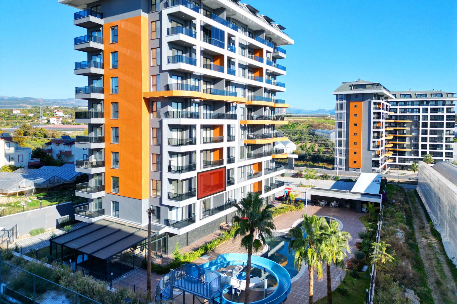 LUXUS 1+1 NEUBAUWOHNUNG WOHNKOMPLEX ANTALYA ALANYA AVSALLAR