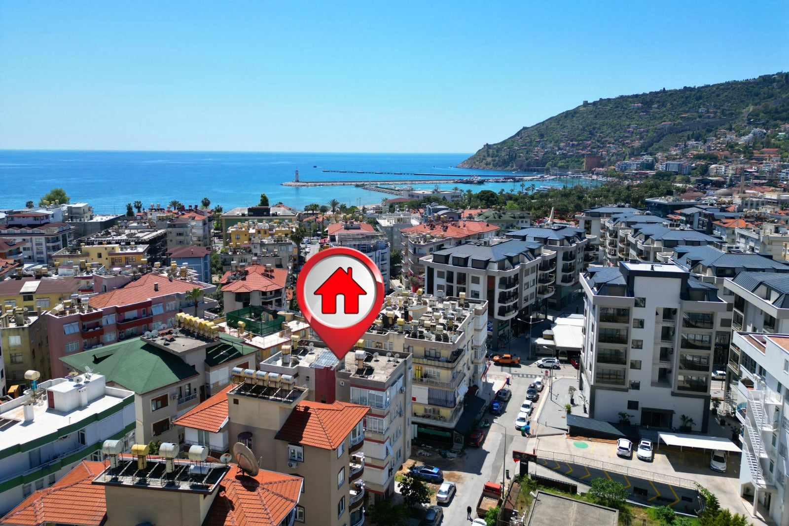2+1 MÖBLIERTE WOHNUNG ANTALYA ALANYA ZENTRUM