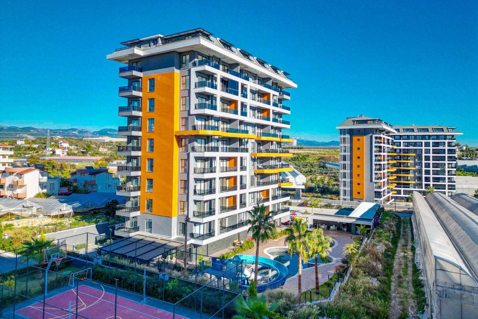 LUXUS 1+1 NEUBAUWOHNUNG WOHNKOMPLEX ANTALYA ALANYA AVSALLAR