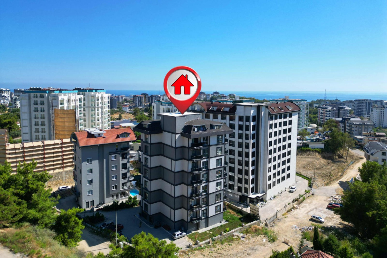 SCHNÄPPCHEN LUXUS NEUBAUWOHNUNG 1+1 ANTALYA ALANYA AVSALLAR